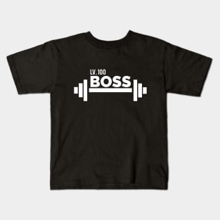 Lv. 100 Boss Kids T-Shirt